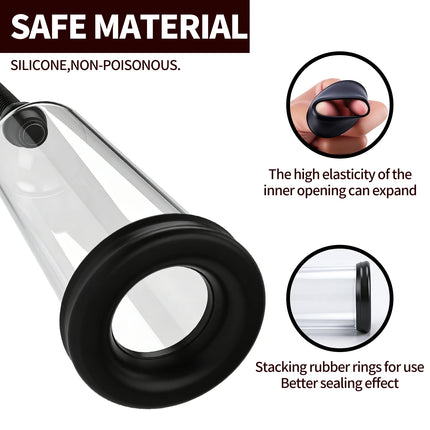 Penis Pomp Vacuum For Pump Voor Penis vergroting Male Enhancement Erectie Cock Pomp Sex Toys for Man Masturbator Penis Trainer