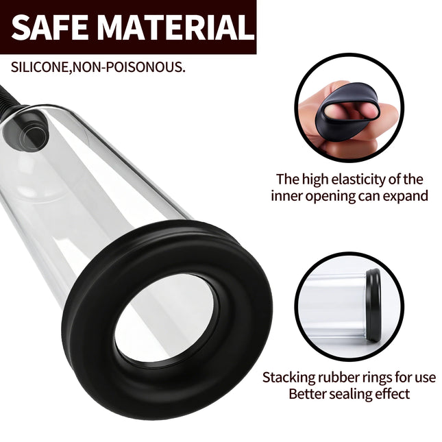 Penis Pump Vacuum For Pump For Penis Enlargement Male Enhancement Erection Cock Pump Sex Toys for Man Masturbator Penis Trainer