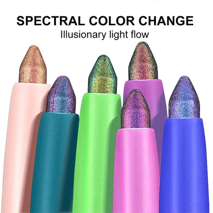 Color-changing Eyeshadow Stick Multi Chrome Eyeliner Waterproof Long Last Smooth Cream Gel Liner Eye Makeup Glitter Eye Shadow