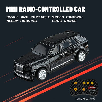 2026 RC Car MINI Alloy 1/64 Upgraded Remote Control Car Convenient to Carry 60 Minutes of Work Time Children's Gifts Toys