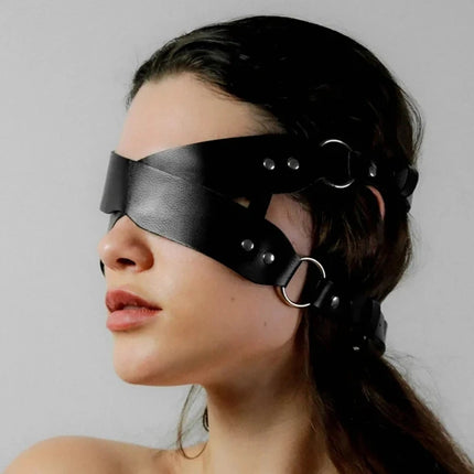 Erotic Accessories Fetish Mask  Cosplay Leather Mask Couples Halloween Party Mask Masquerade Ball Fancy Masks Punk