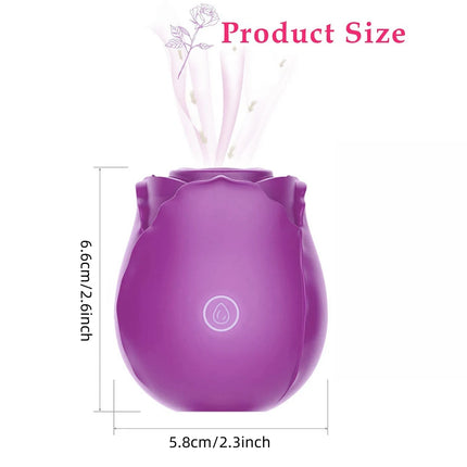 Rose Sex Toys women Vibrator Licking Sucking Vibarting for Clitoris Nipple Sucker Stimulator Adult Powerful Sexy Toys for Women