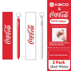 2pens(red white)