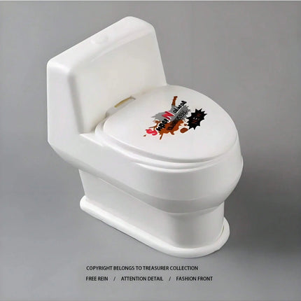 Mini Toilet Prank Water Spray Toy | Open Lid to Spray Funny Tricky Toy for Kids Adults Party Gags
