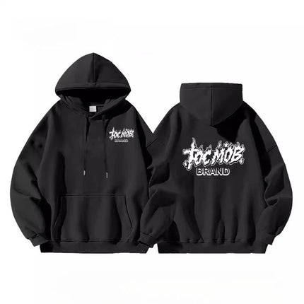 BRAND American High Street Style Men Women Hoodie Outdoor Casual Sports Hip-hop Versatile Autumn Winter Couple Adult Sweatshirt