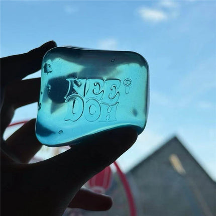 NeeDoh Nice Cube Squishy Stress Soft Stretchy Sensory Fidget Toy for Anxiety Relief ADHD Focus Stress Relief for Adults
