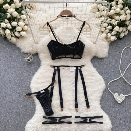 Cute Gray Rabbit Ear Hood Top Sexy Backless Slim Fit Bodysuit Zip Sleeveless Women Sexy Erotic Lingerie Bunny Cosplay Playsuit