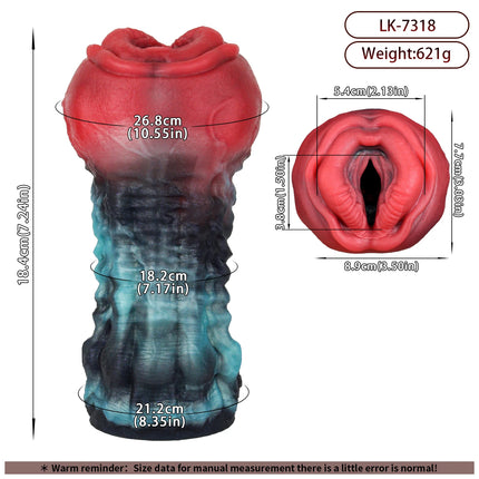 SMMQ Monster Single Channel Masturbator Alien Pocket Pussy For Male Penis Massage Onahole Tight Realistic Vaginal Sex Toy