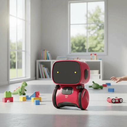 Voice Command Emo Robot Dance Function Touch Control Interactive Robot Sensor Technology Repeating Function Talkking Robot