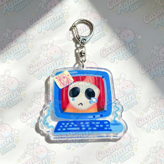 Cute Cartoon TADC Chibi Keychain Accessories Bag Game Keyrings Jewelry Manga Fans Gifts