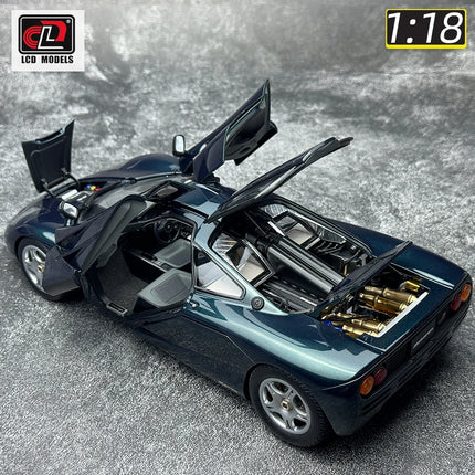 LCD model 1:18 NewS FOR McLaren F1 XP5 alloy car model sports car static display piece holiday gift collection for friends