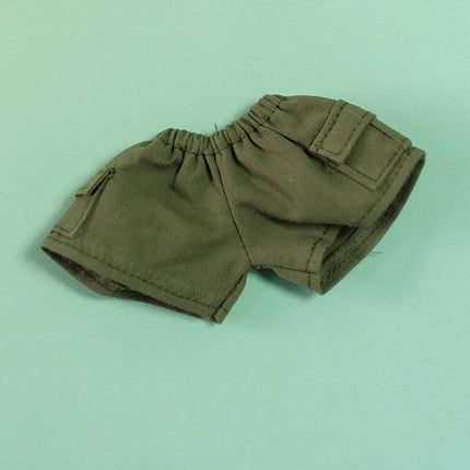 For 17cm Labubu Doll Clothes Labubu Summer Colorful T-shirt Work Pants Dressing Set Labubu Trendy Ropa