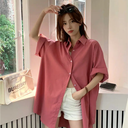 XEJ Elegant and Youthful Women's Blouses Oversize Shirts Women's Summer Clothing Spring 2022 Short-Sleeve Youth Blouses