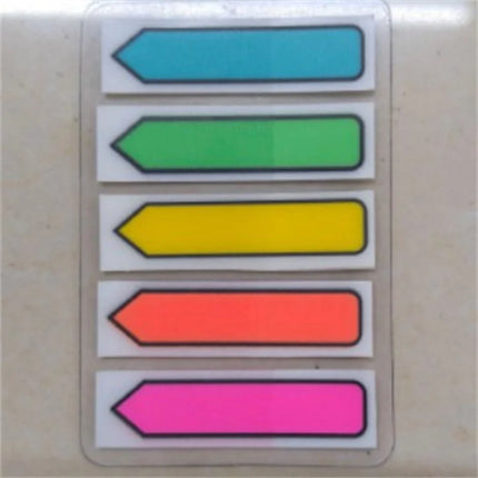 100 Sheets Strong Stickiness Memo Pad, Reusable Sticky Notes Bookmarks for School Office, N-Time Repositionable Stationery, Idea