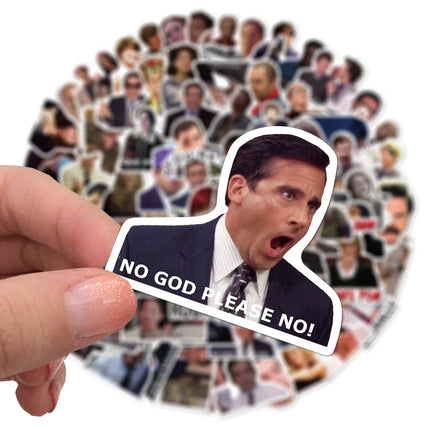 10/30/50/100pcs Funny Classic TV Series Meme Stickers Decals DIY Scrapbook Laptop Stationary Suitcase Waterproof Sticker Kid Toy