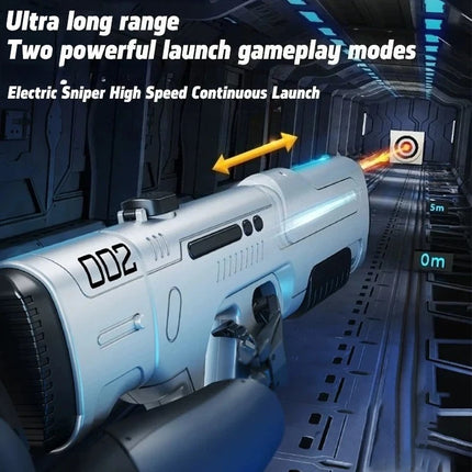 Super Fully Automatic Water Gun Toy With LED Continuou Shooting Water Pistol Spray Blaster Summer Beach Pool Toy for  Adult Gift