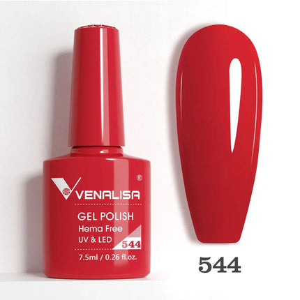 7.5ml Venalisa TPO FREE HEMA FREE Gorgeous Color Nail Gel Polish Long Wear Soak Off UV LED Gel Varnish Nail Manicure Gel Varnish