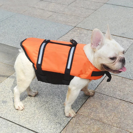 Dog Life Vest Jacket Reflective Pet Clothes Summer Puppy Swimwear Dog Life Jacket Safety Swimming Suit Dog Supplies