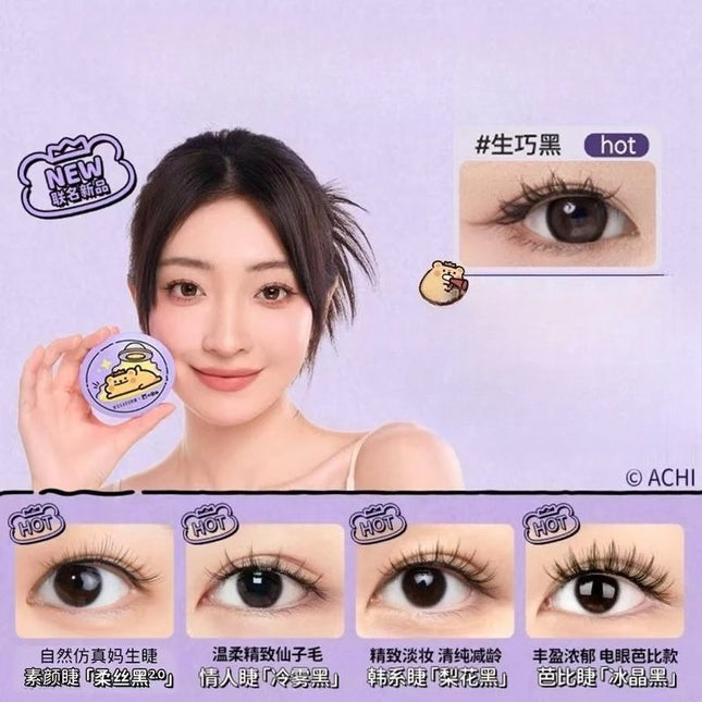 WOSADO High-end Magnetic Eyelashes: Magnifying Eyes, No Adhesive, Reusable Magnetic False Eyelashes, Clip Tweezers, No Glue Needed
