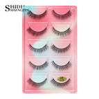 5pairs-X09CS / mink eyelashes
