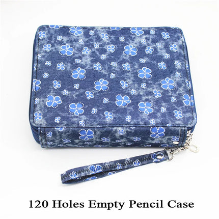 72/120/168/200 Slots School Pencil Cae for Girls Stationery Box Organizer Large Capacity Pencilcase Kawaii Pen Bag Office Pouch