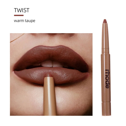 Skin Peptide Lip Shape Pen Lip Liner Long Lasting Lip Tint Pencil Pen Makeup Lipstick Powder Blusher Gloss Rouge Makeup Lipliner
