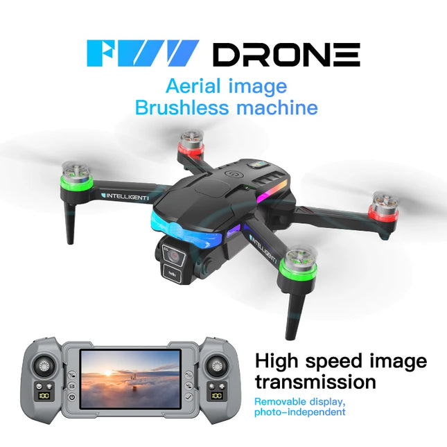 F177 Screen Control Drone 8K Professional Camera HD Aerial Photography Dual-Camera Omnidirectional Obstacle Avoidance Drone