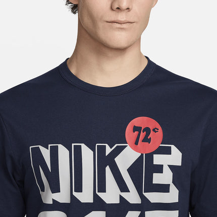 Nike Official 2024 New Men's Sport Sun Protection Round Neck Short Sleeve T-Shirt FN3989-451
