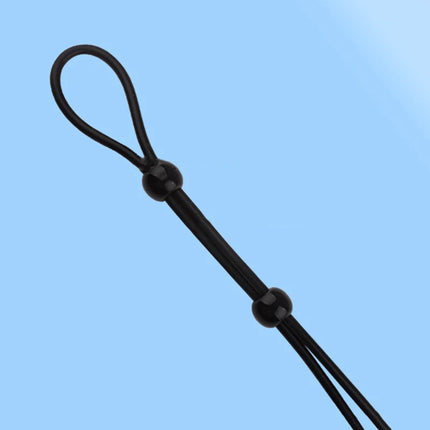 Adjustable Colorful Ejaculation Delay Erection Rings Rope Binding Ball Stretcher Sperm Penis Ring Male Lock Rope Adult Sex Toys