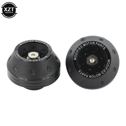 2PCS Motorcycle Scooter Crash Protector Wheel Protection Pads Front Shock Absorber Cup Sliders for Honda BWS Motorcycle Supplies