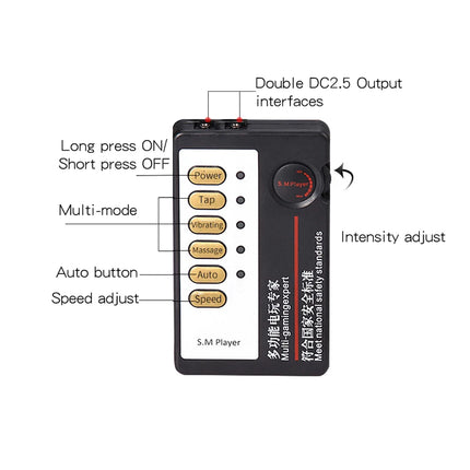 Electric Shocker Nipple Sucker/Clamps Electrostimulator Nipples Pussy E stim Breast Clit Masturbator SM Sex Toys For Men/Women