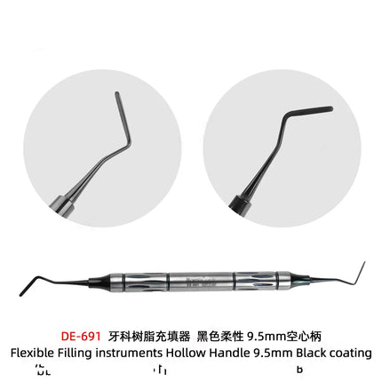 Dental Resin Filling & Shaping Tool Set, Composite Restoration Instrument with Carver, Polisher & Placement Kit.