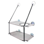 Grey double-layer / 110 cm / As shown
