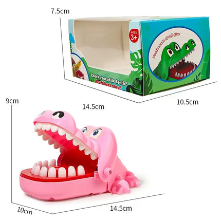 Funny Prank Toy Set Pirate Bucket With Sword Crocodile Bite Finger Game Novelty Tabletop Joke Toys Interactive Party Game For Ki