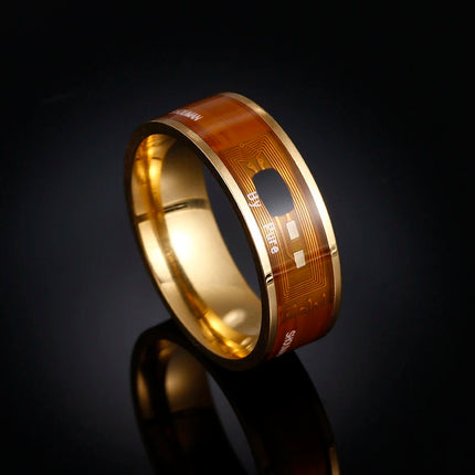 New fashion Magic Wear NFC smart Ring Finger Digital Ring, Suitable For Android Phones, With Functional Couple Jewelry