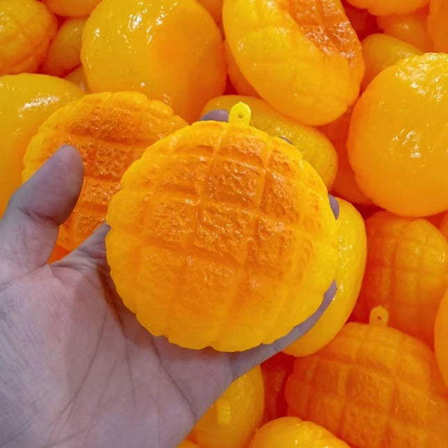 Moldable Pineapple Bun Squishy Stress Ball Bounce Squeeze Asmr Sensory Fidget Toy Anti-stress Relief For Adults Kids