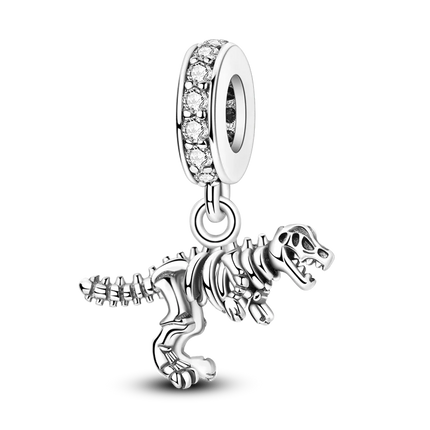 Animal Series 925 Sterling Silver Horse Squirrel Elephant Llama Snake Fox Charm fit Bangle Bracelet Original Silver Jewelry