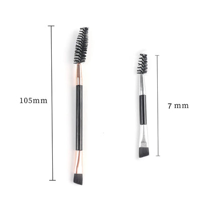 1/10pcs Soft Eyelash Brushes twisted Eyebrow Brush Elbow Contouring Eye Brow Eyeliner Brushes Eyes Blending Cosmetic Makeup Tool