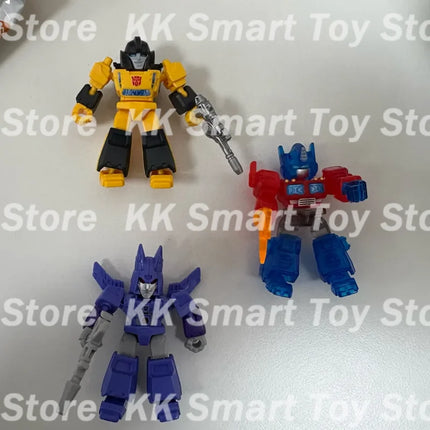 New Blokees Transformation Defender Version Wave 5 Action Figures Galvatron Jetfire Optimus Prime Blind Box Assembly Model Toys
