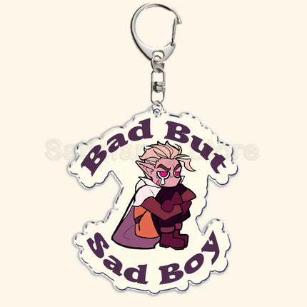 The Owl House Keychain Luz Noceda King Eda Hooty Acrylic Key Chain Pendant Key Ring Keychains for Bag Pendant Aaccessories Gift