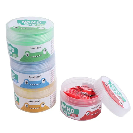 Squeeze Toy Soft Clay Hand Putty Squiz Toys Non-Sticky 4pcs/set Finger Training Putty Soft Stretchy Therapy Putty Set Kids Toys