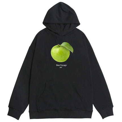 Printing Fashion Long Sleeve Sweatshirt Y2K Woman Harajuku Clothing Daily Casual Aesthetic Hooded Maiden Cute Classic Pullover
