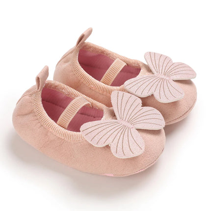 Fashionable and cute bow ballet flat shoes, suitable for babies and girls, lightweight and durable, suitable for spring and autu