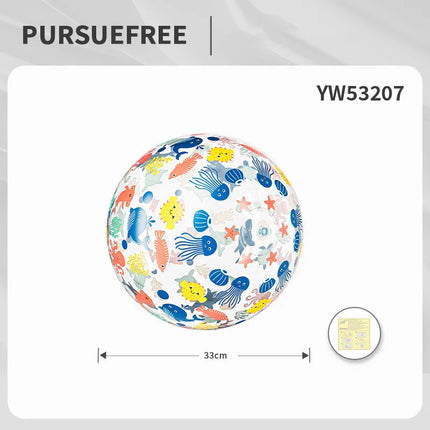 Summer Inflatable Beach Ball Inflatable Pool Toys for Party Supplies Decoration Adult Kids Birthday Luau Summer Beach Water Game