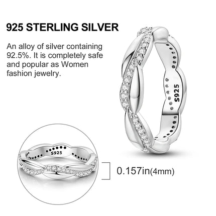 Fashion Original Luminous Firefly Rings 100% 925 Silver Eternal Heart-Shaped Zircon Rings Fine Wedding Engagement Jewelry Gifts