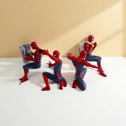 Marvel Spider Man Superhero Spiderman 7-9cm Action Figure Spider-Man Anime Collection Mini Toys Model Children Gift
