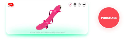 G-point Vibrator Used for Female Magnetic Honey Bean Stimulation Vibrator Multi Frequency Ultrasonic Vibration Charging Female V