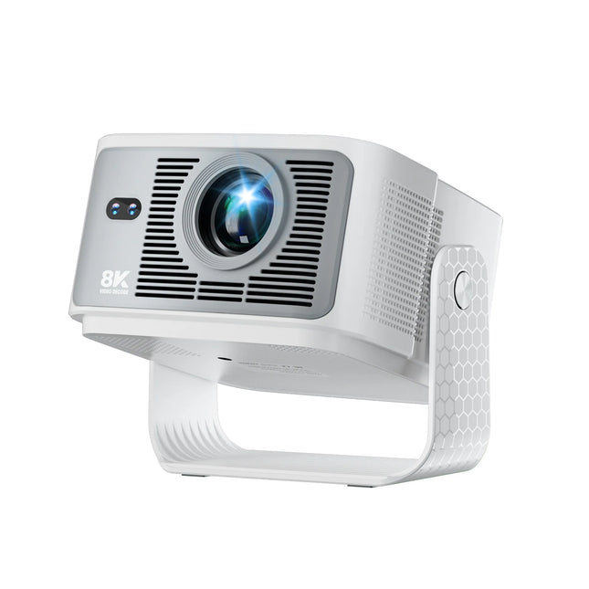 HY350MAX Android 14 Projector 8K Support Smart Home Cinema WiFi6 BT5.0 Portable Mini DLP 4K Video Beamer
