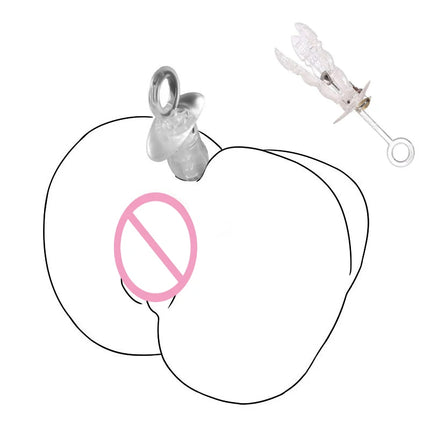 Anal Training System - Resin Adjustable Dilator Expander for Adult Men and Women Butt Stretching, BDSM Play & Fisting Practice