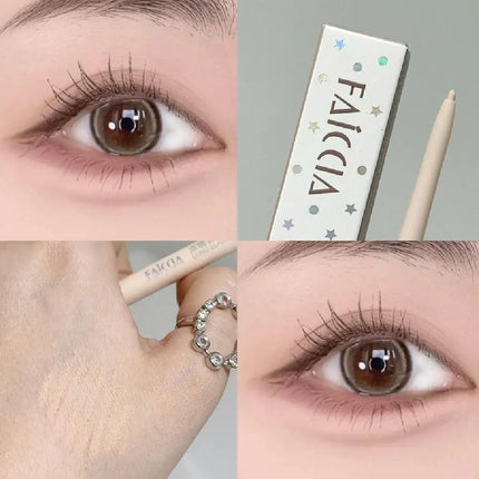 Charming Shiny Lying Silkworm Eyeliner Pencil Matte Waterproof Lasting Highlighter Eyeshadow Glitter Liquid Liner Eye Pencile